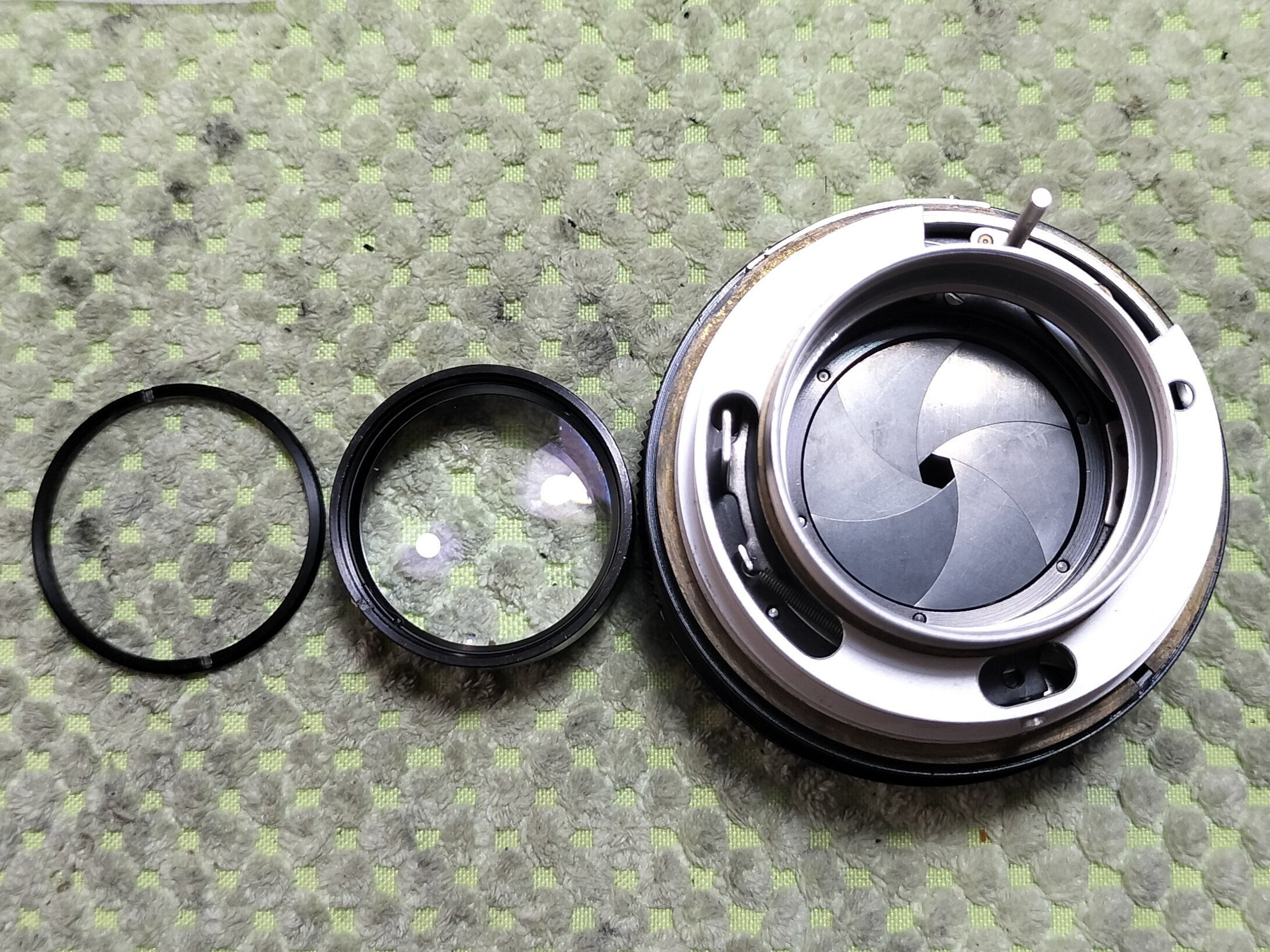 Canon Super Canomatic Lens R 100mm F/2の分解｜フィルムカメラ修理の