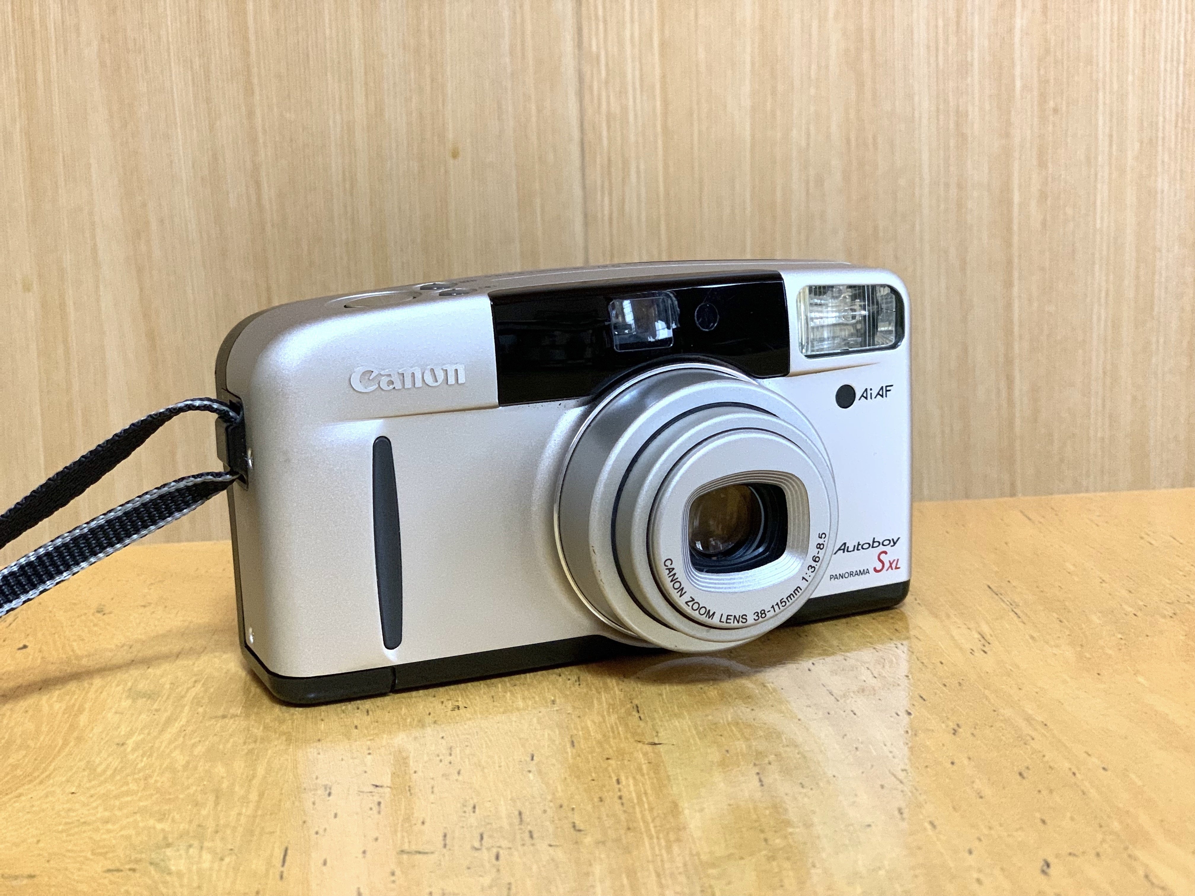 コンパクトフィルムカメラ、Canon Autoboy Panorama SXL。｜RINO