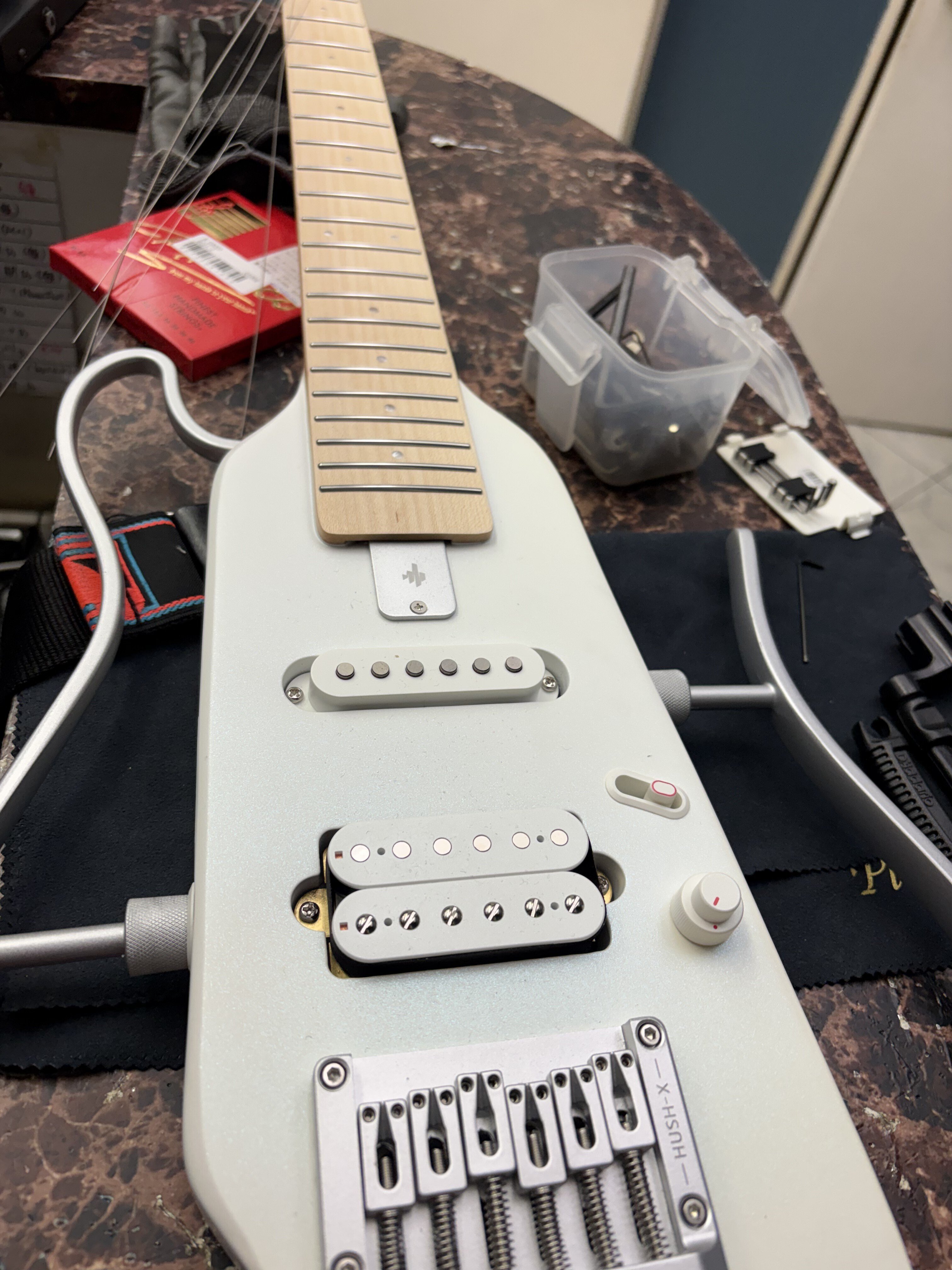 🎸Donner HUSH-X メンテナンス記録（2025/11/16）｜音楽スタジオ店長カツミ