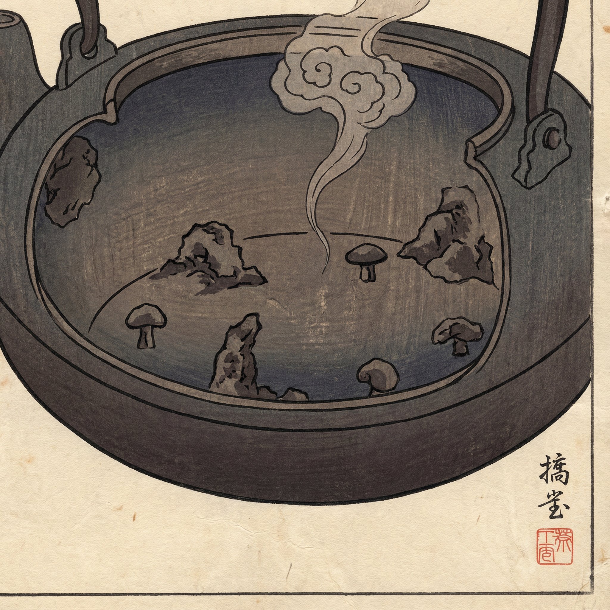 茶室に響く、松籟の音。茶釜が奏でる『松風』に聴く、究極のサウンド