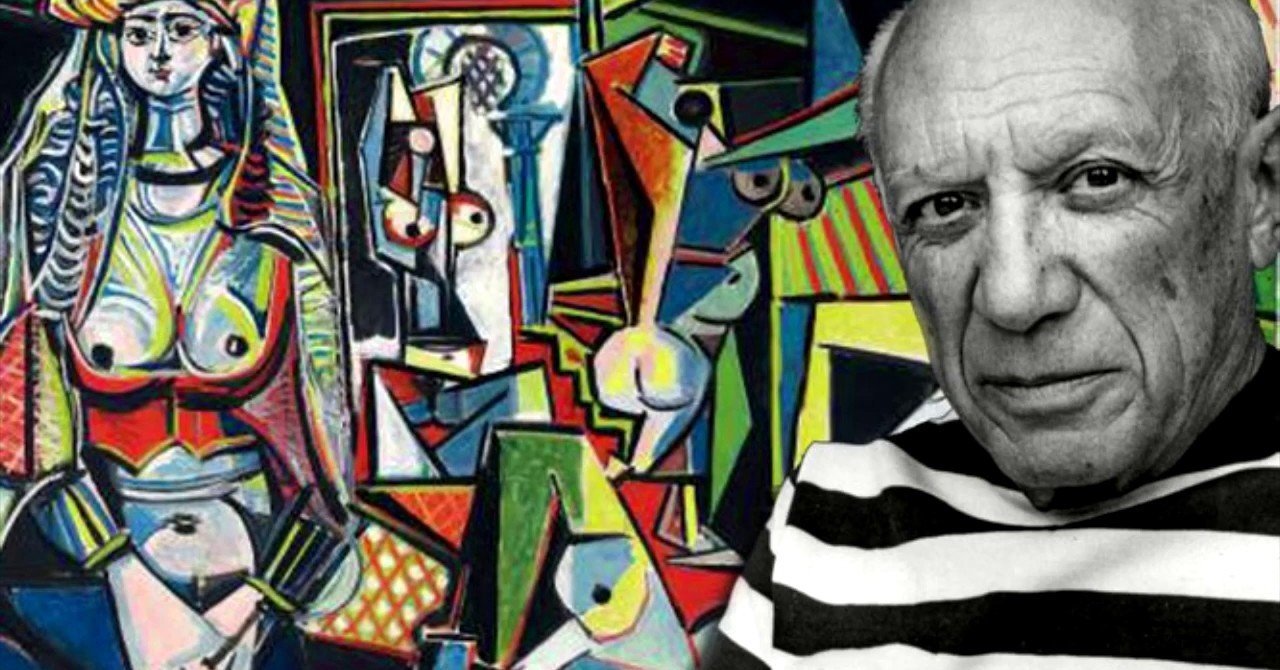 2 パブロ・ピカソ ラファエルとフォルナリーナ II：隠れた覗き見者と