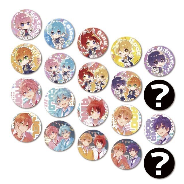 すとぷり缶バッジくじっ！(2021にゅーいやーver.!!)｜いちごのおうじ