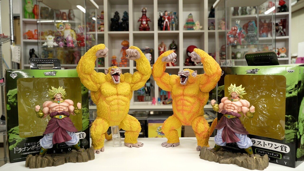 ドラゴンボール一番くじラストワン賞黄金大猿悟空ソフビクスフィギュア