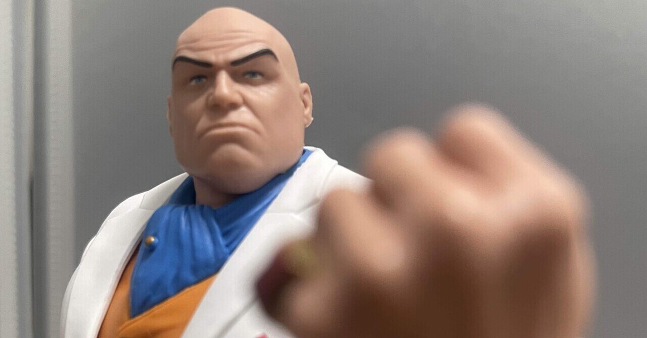 マーベル レジェンド キングピン レトロパッケージ レビュー｜時間にし