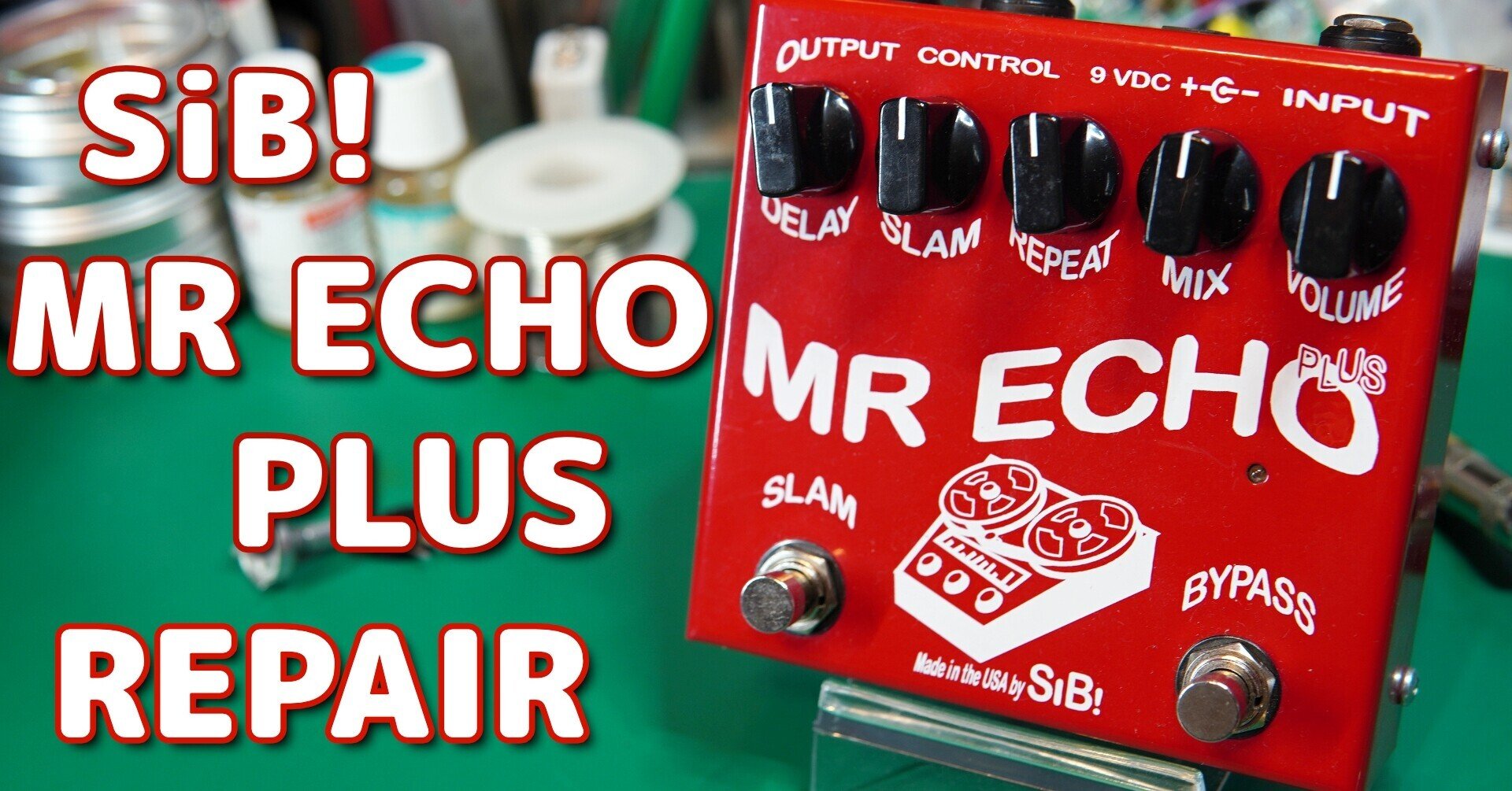 SiB! MR ECHO PLUSの修理｜ebi-san