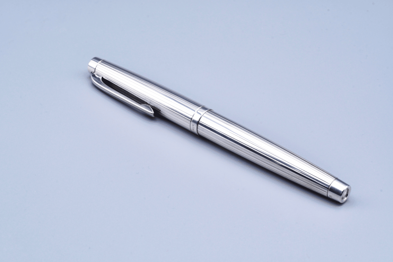 スターリングシルバーの高級万年筆を日常使いにする。｜もたれる@面倒