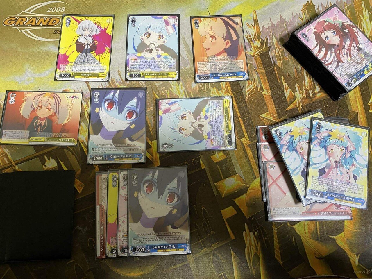 ヴァイスシュヴァルツ ゾンビランドサガ 扉炎 デッキ 調整パーツ付き