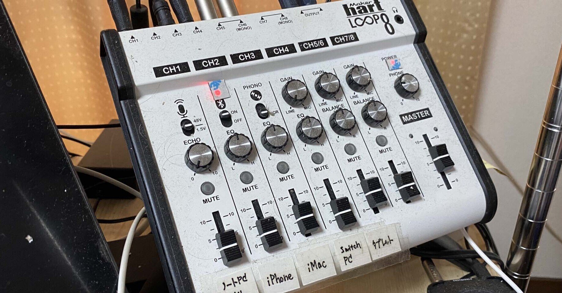 美品】LOOP 8 アナログミキサー 買って良かったモノ Maker hart LOOP8