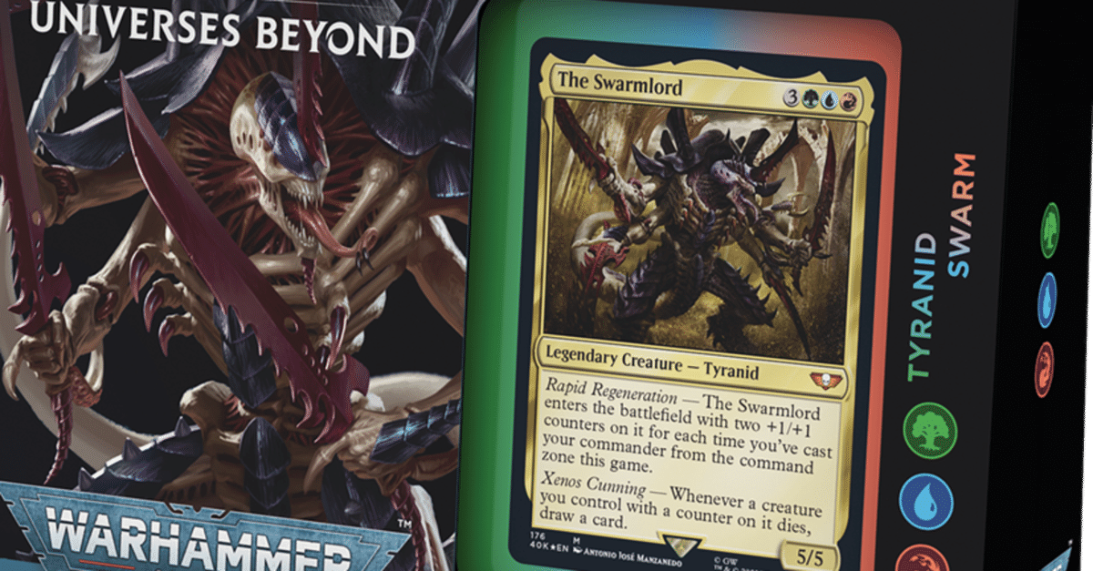 未開封】統率者デッキ:ウォーハンマー40,000 ティラニッドの大群