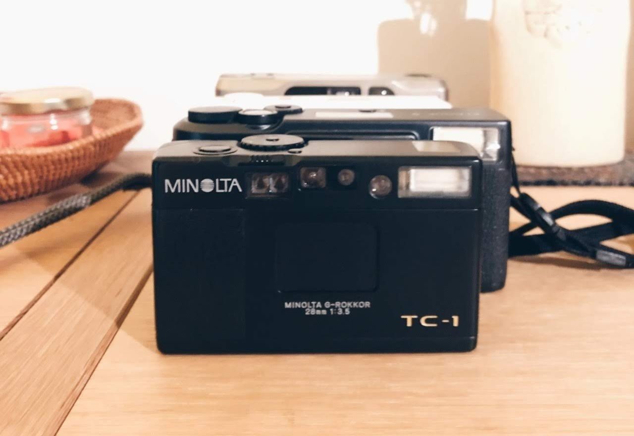 MINOLTA TC-1 Limited コンパクトフィルムカメラ MINOLTA TC-1 - 三葉
