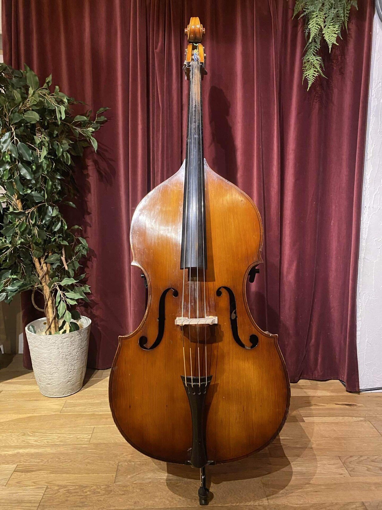 SUZUKI/スズキ ウッドベース No.80 コントラバス 3/4 1966年製 ∽ 57189-1