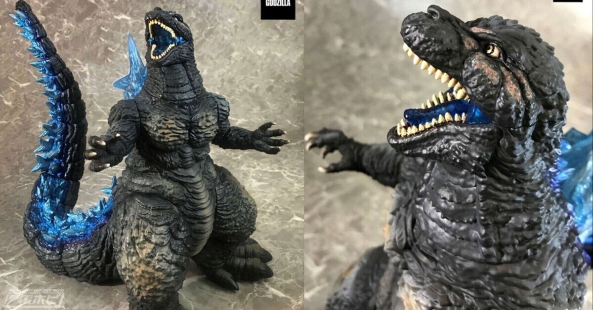 ゴジラ(2023)電車咬撃ver.ソフビフィギュア｜Gザウルスシリーズ