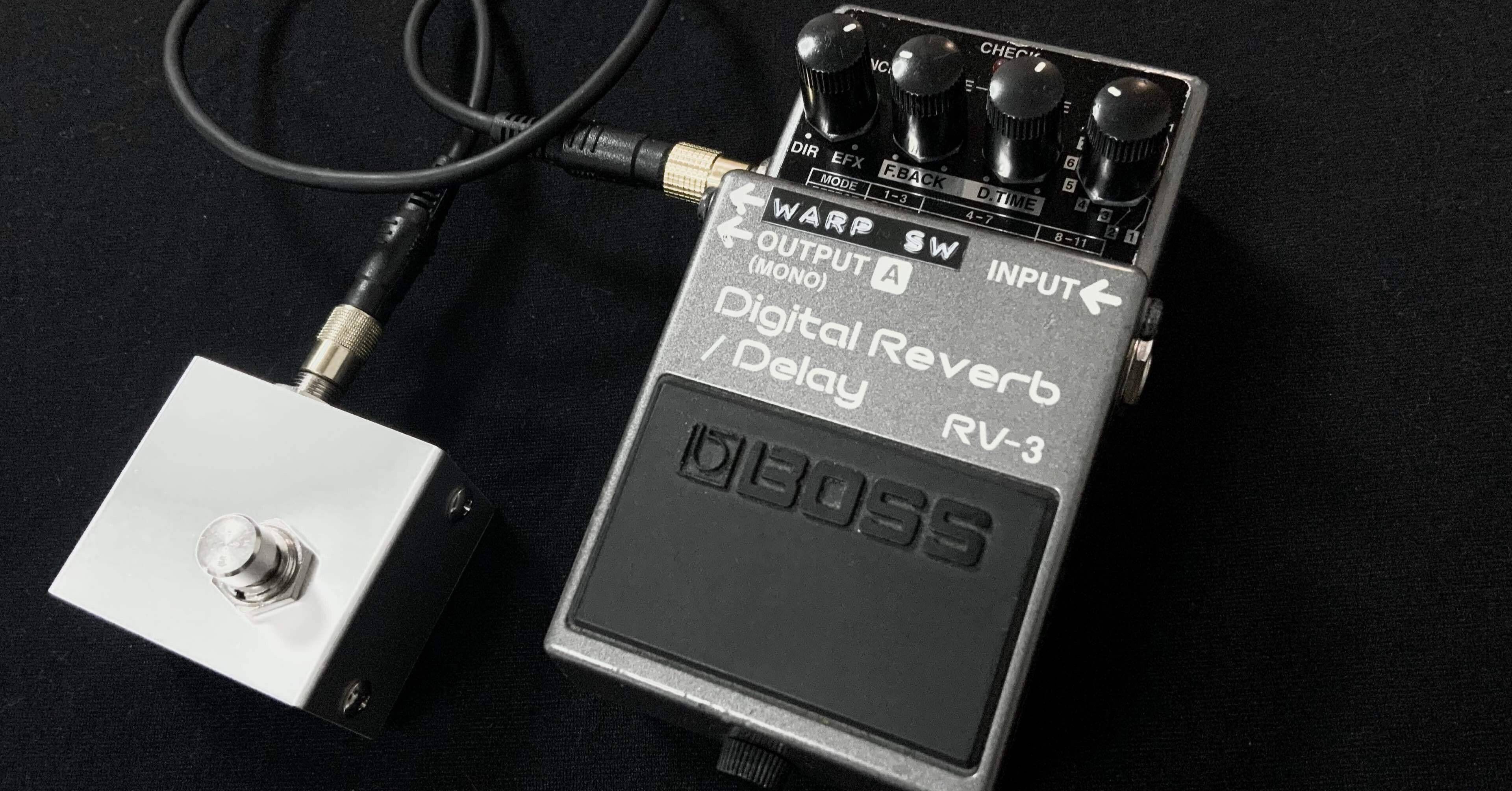 BOSS RV-3 Warp Switch モディファイ｜TJMods / Thermal Jungle