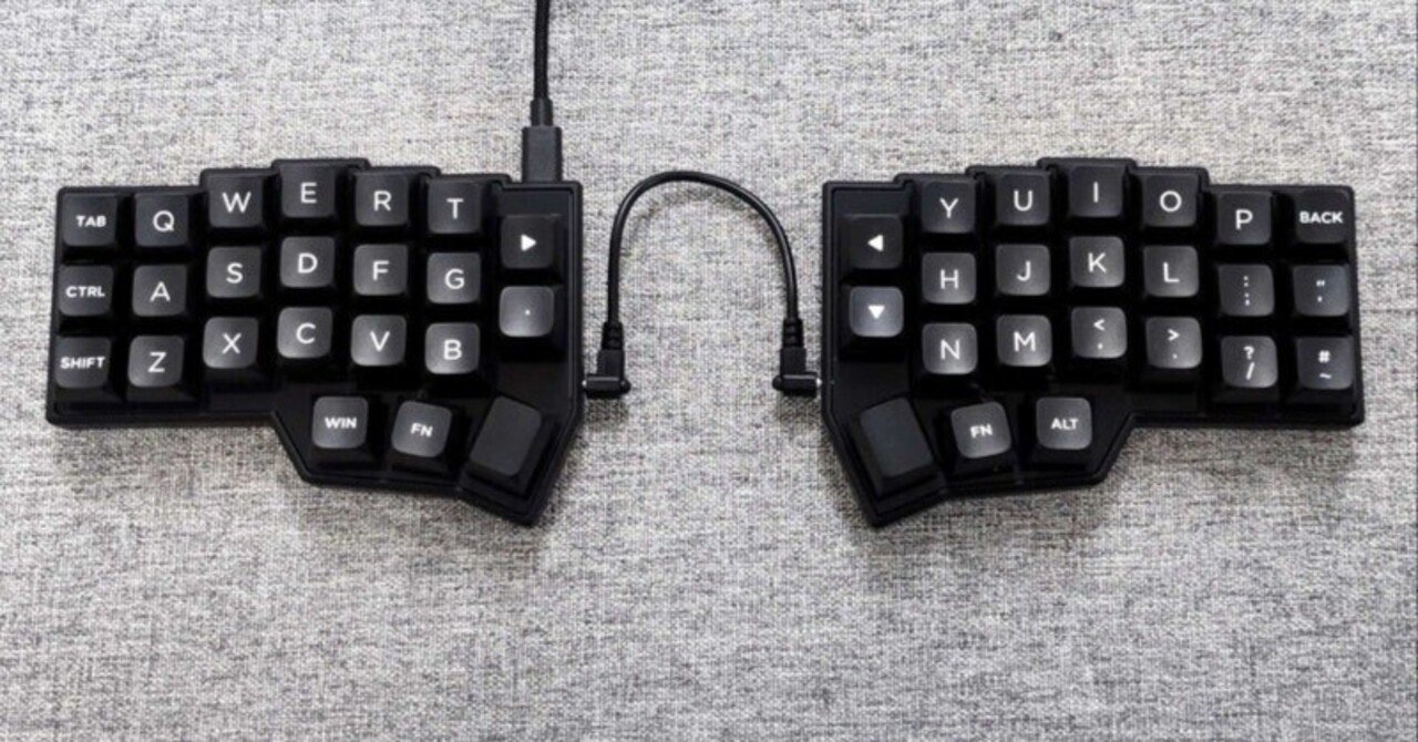 自作キーボード keyball61 完全無線 BLE micro LEDつき 自作キーボード