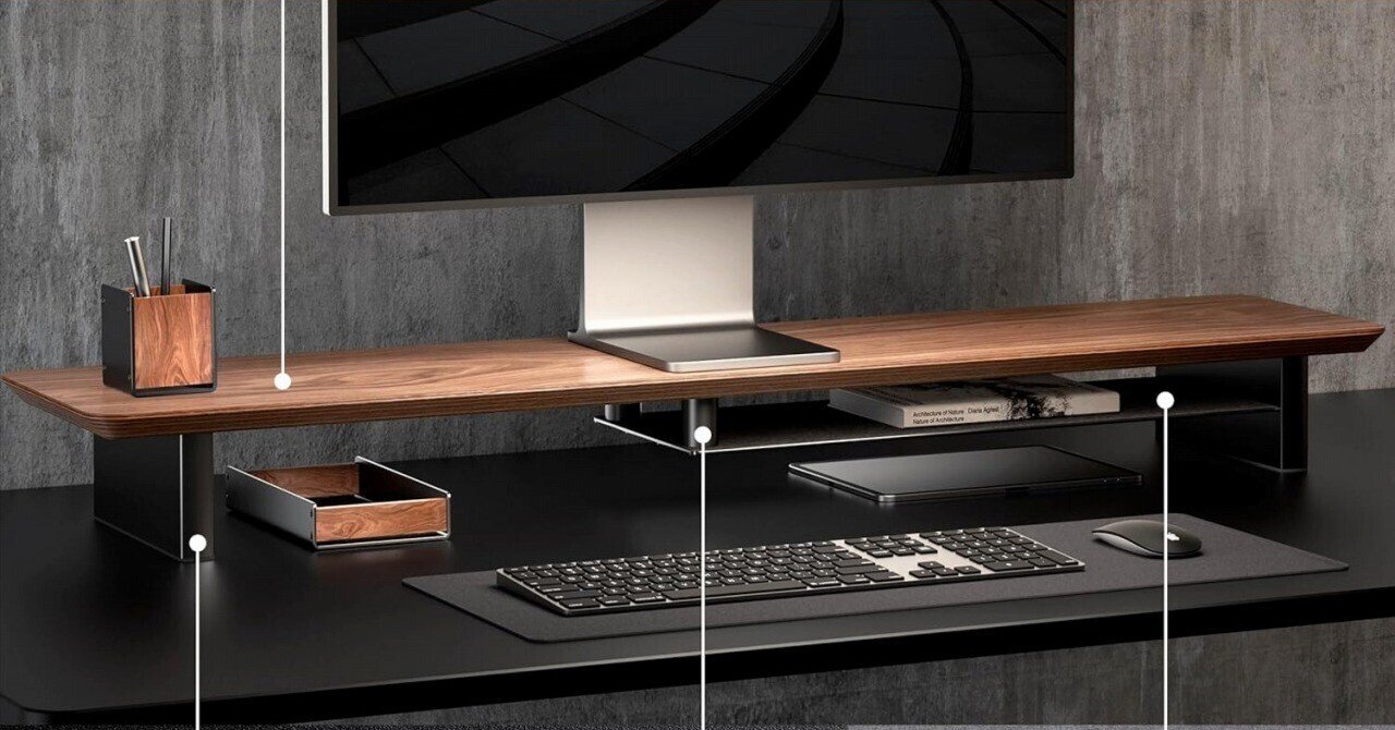 ガジェット]デスクシェルフという発想｜-MONOQLO- Blog @KokiSasamoto