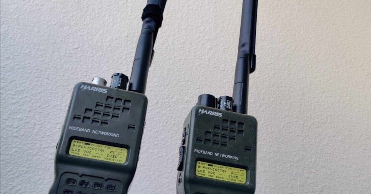 ☆ダミーラジオ PRC-152A 万能モデル アンプ入り ベーシック ネジ止め