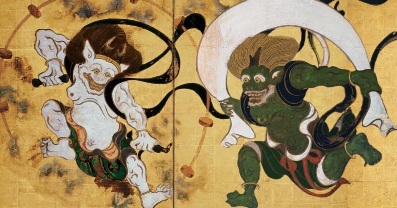 新作，新作登場 「風神雷神」