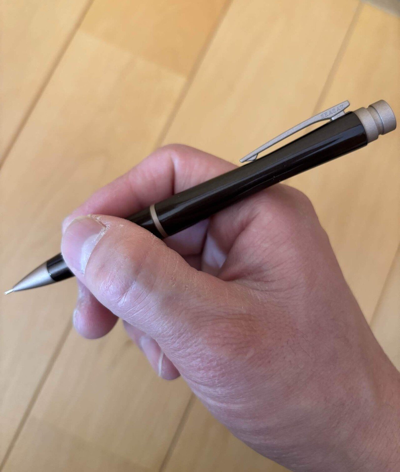 seaser しーさー aero シャーペン ダークブラウン 剛性感MAX SEASER