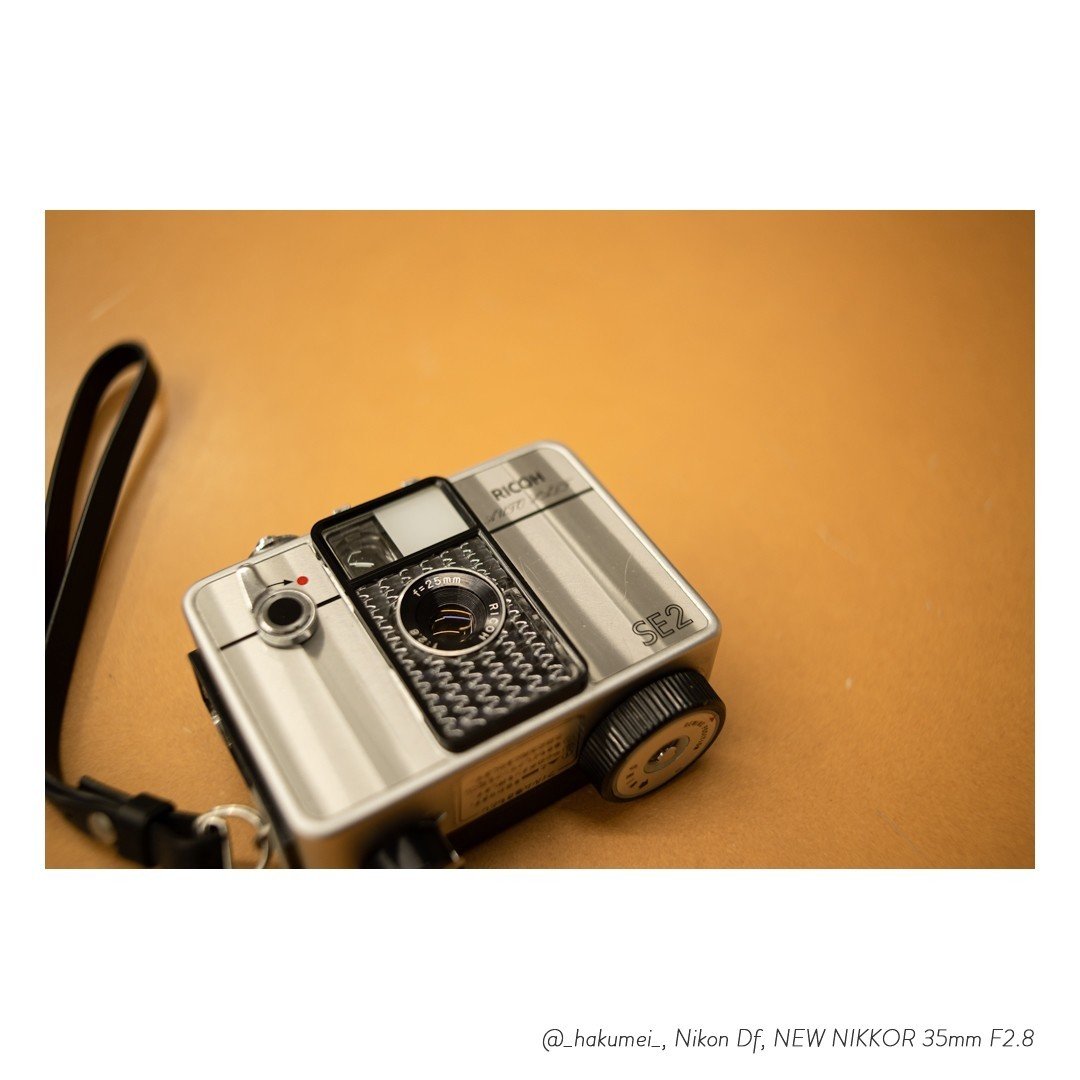 my camera] RICOH AUTOHALF SE2｜薄明