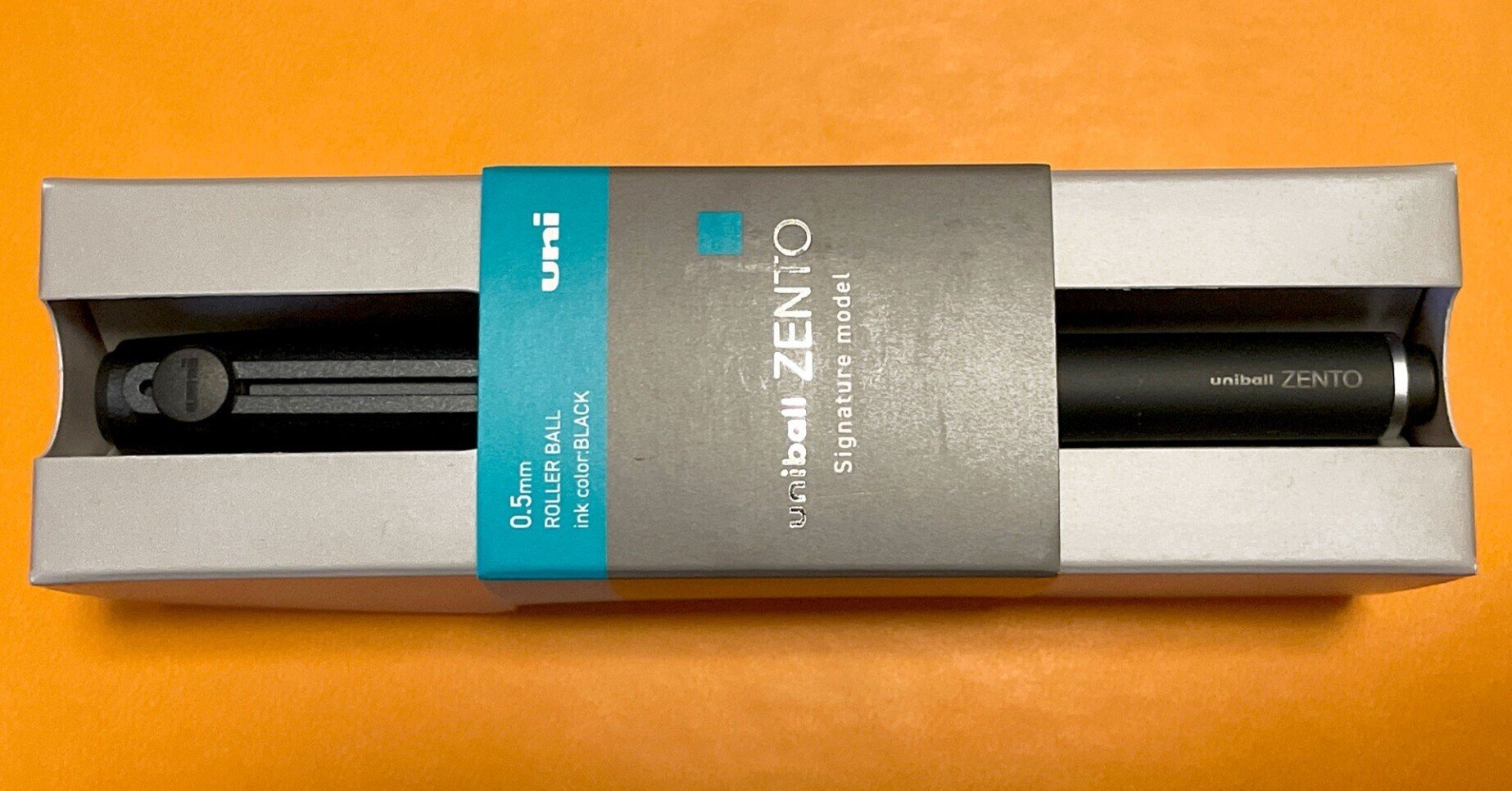 買う気は無かったのに買ってしまった黒いZENTOのシグニチャーモデル