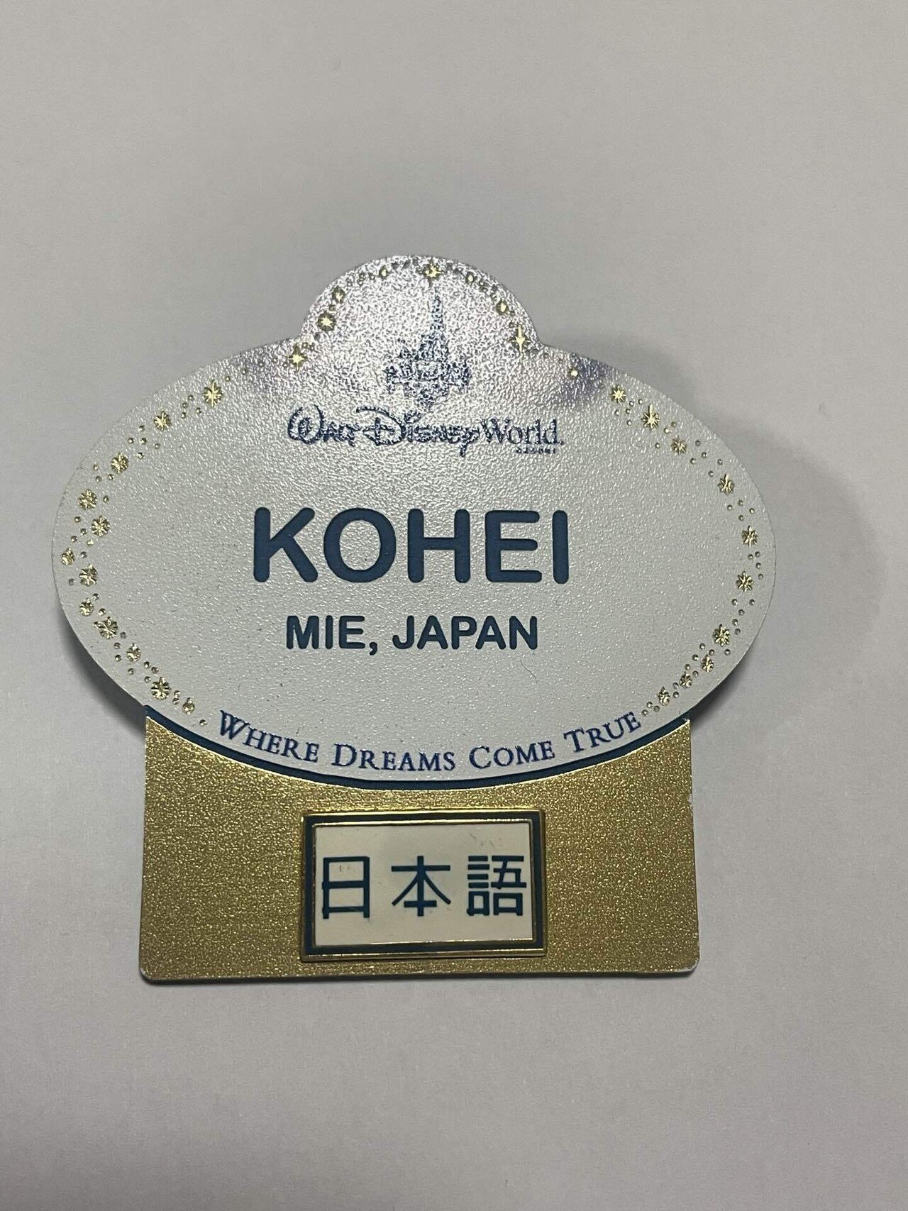 キャスト限定ディズニーワールドピンバッチ｜（ディズニーワールド元