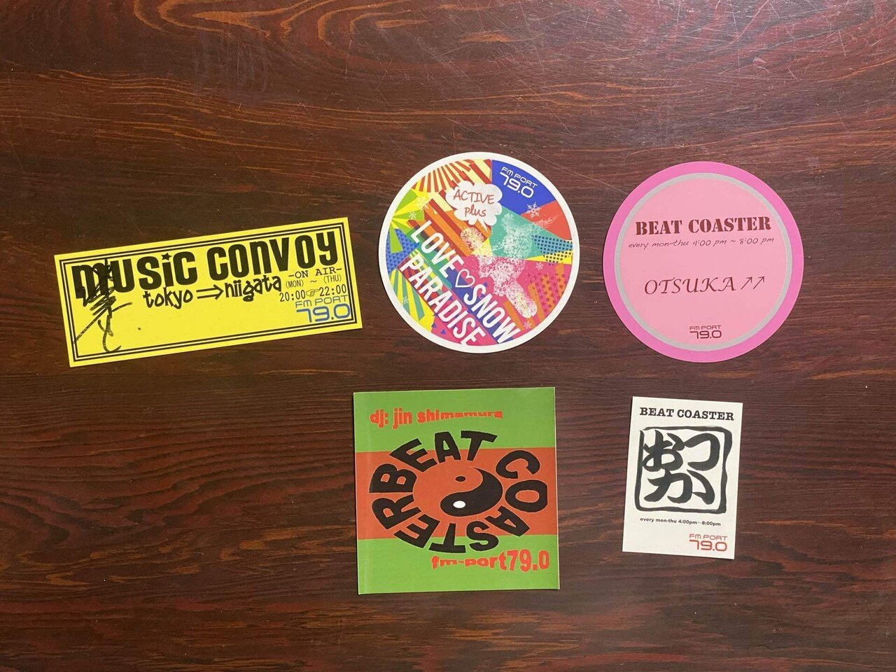 私のFM PORT ステッカー・コレクション｜@@@@@@