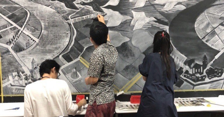 絵 昼と夜の融合 backend=imagemagick;version=1;