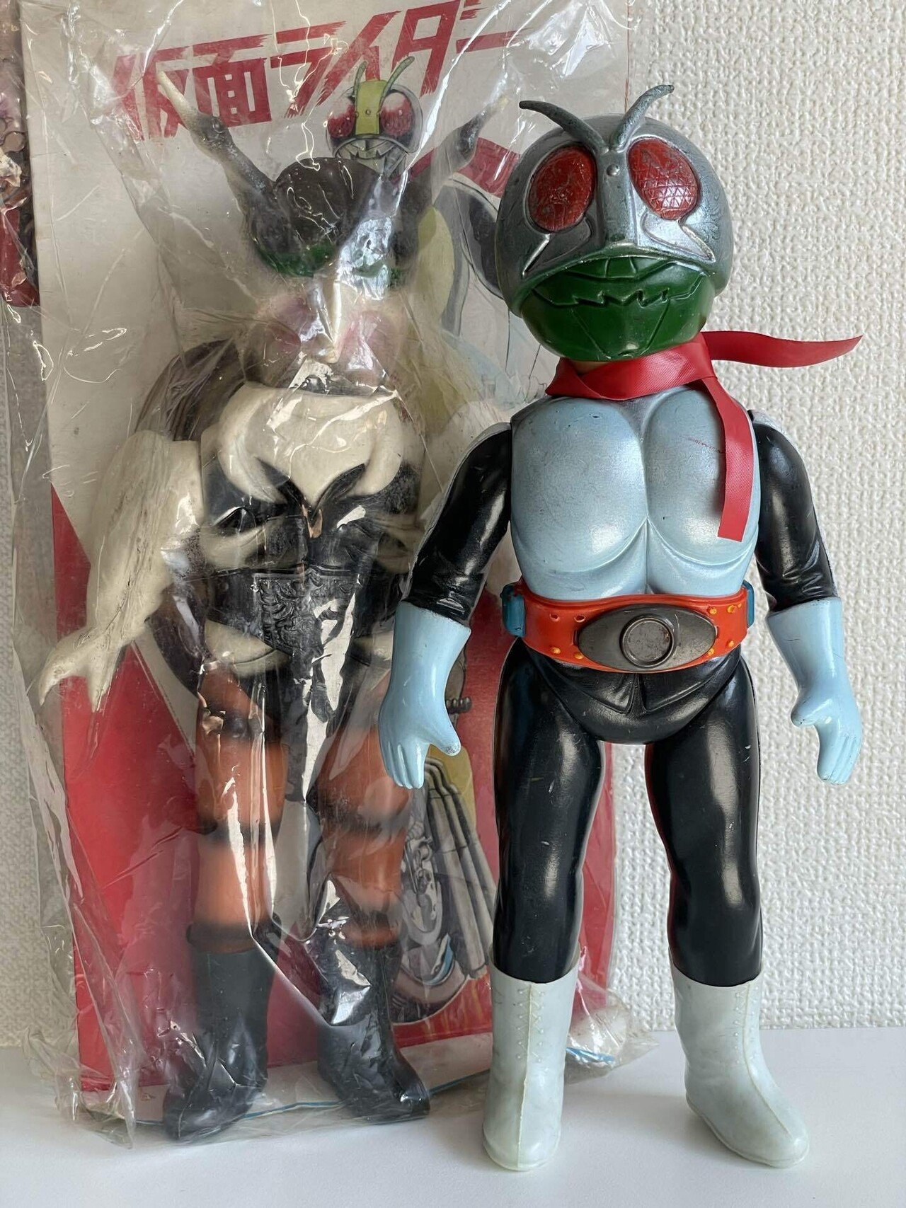 仮面ライダー』ショッカー怪人、プラノドンのソフビ人形 プラノドン