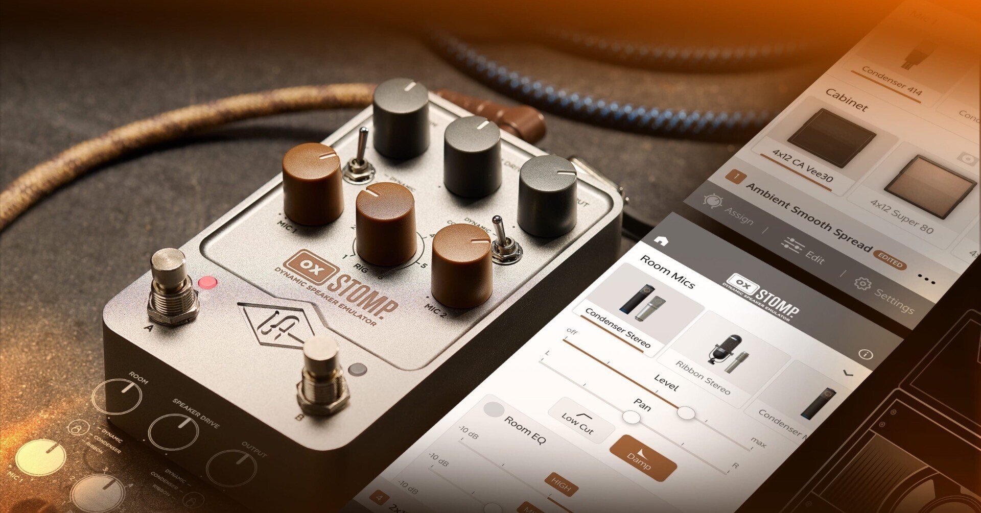 美品】Universal Audio OX Stomp 【数回のみ使用】 美品】Universal