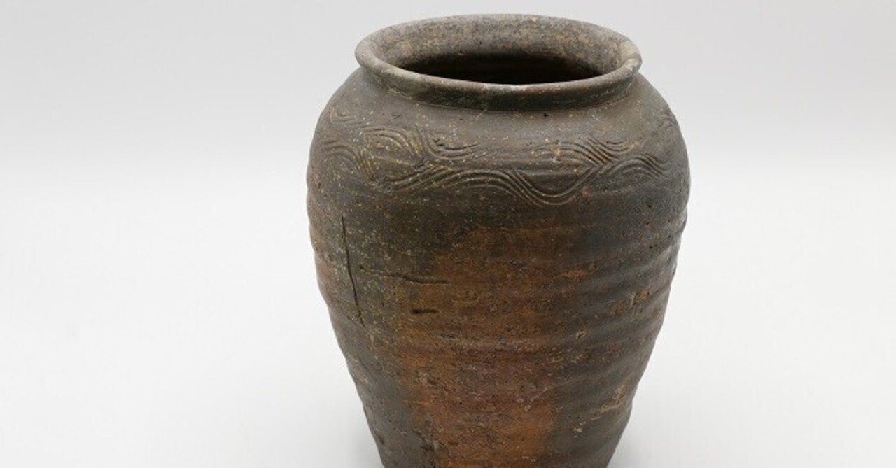 お歯黒壺 越前焼 江戸時代 小壺 ベスト 越前 お歯黒壺 鉄漿壺 古越前