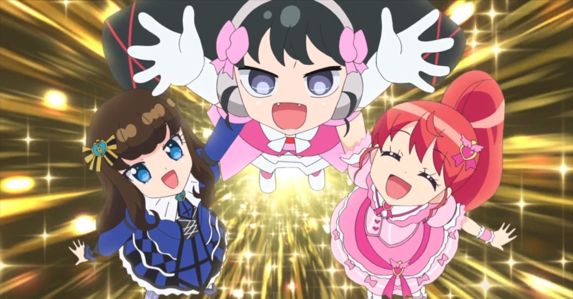 プリパラ プロモ ナイトメアイエローコーデ みちる あろま みかん