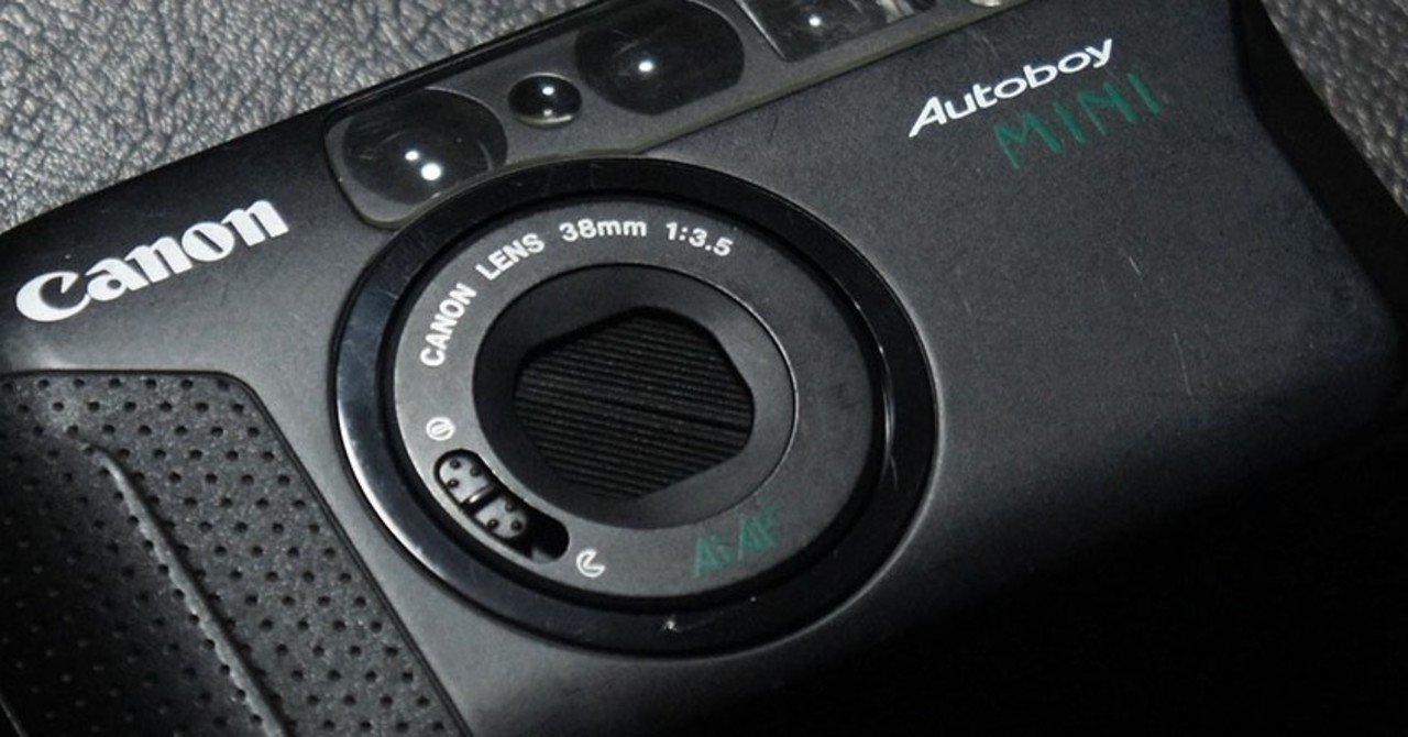 分解整備】Canon Autoboy Mini｜おせち