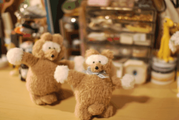 空想アパートメントカネヒラ様手作りぬいぐるみたぬき