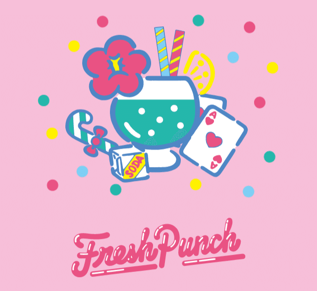 昭和サンリオ フレッシュパンチ ソーイングボックス 昭和サンリオ