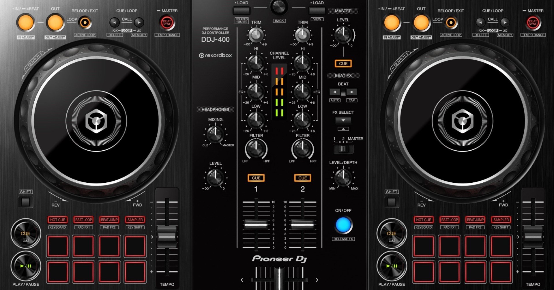 DJ機材 Pioneer ddj-400 Overview - Pioneer DJ - 日本