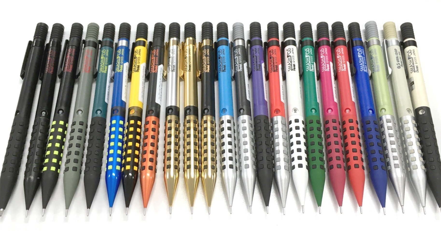 ぺんてる テクノマティック 先端プッシュ 説明書 外箱 テクノマチック