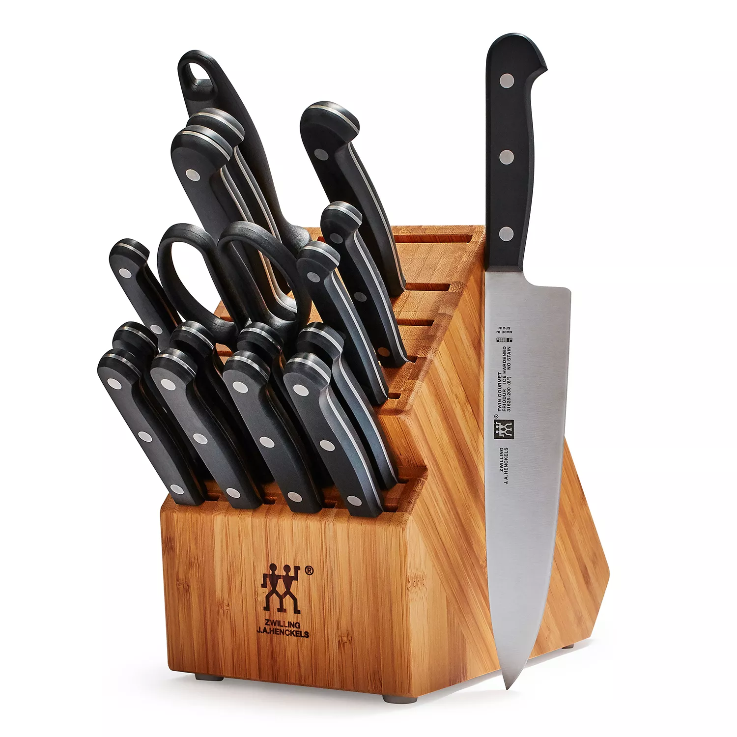 Zwilling J.A. Henckels Twin Gourmet 18-Piece Knife Block Set | Sur