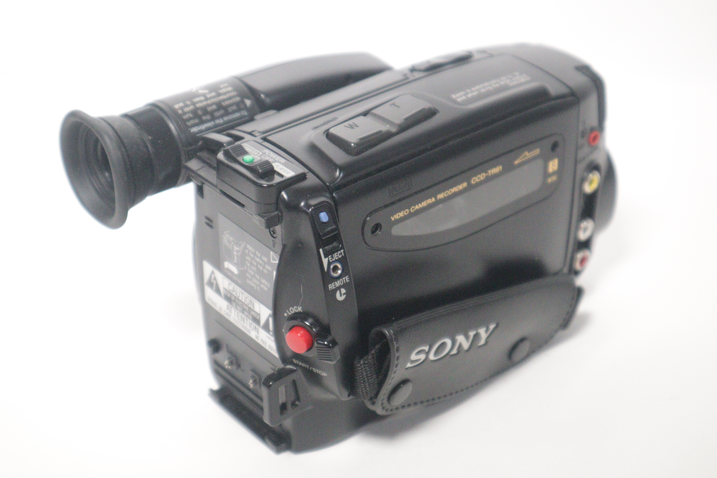 Sony CCD-TR61 Black Wide Angle 10x Hi-Fi Stereo 8 Video Camera