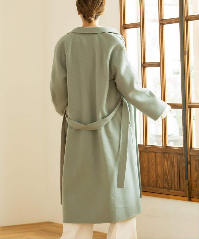 NOBLE(ノーブル)の「W/Nyリバーロングチェスターコート◇（NOBLE