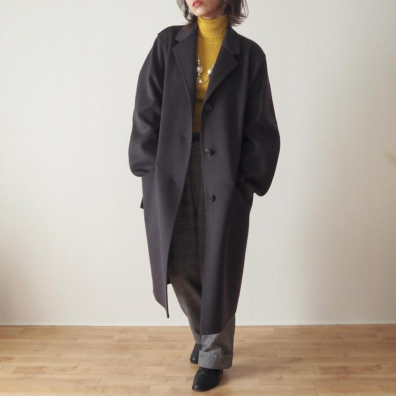 ユニクロ ₊j カシミヤブレンドオーバーサイズチェスターコート UNIQLO