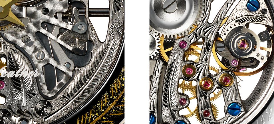 クレドール＞50周年記念 ゴールドフェザー U.T.D. スケルトン 限定