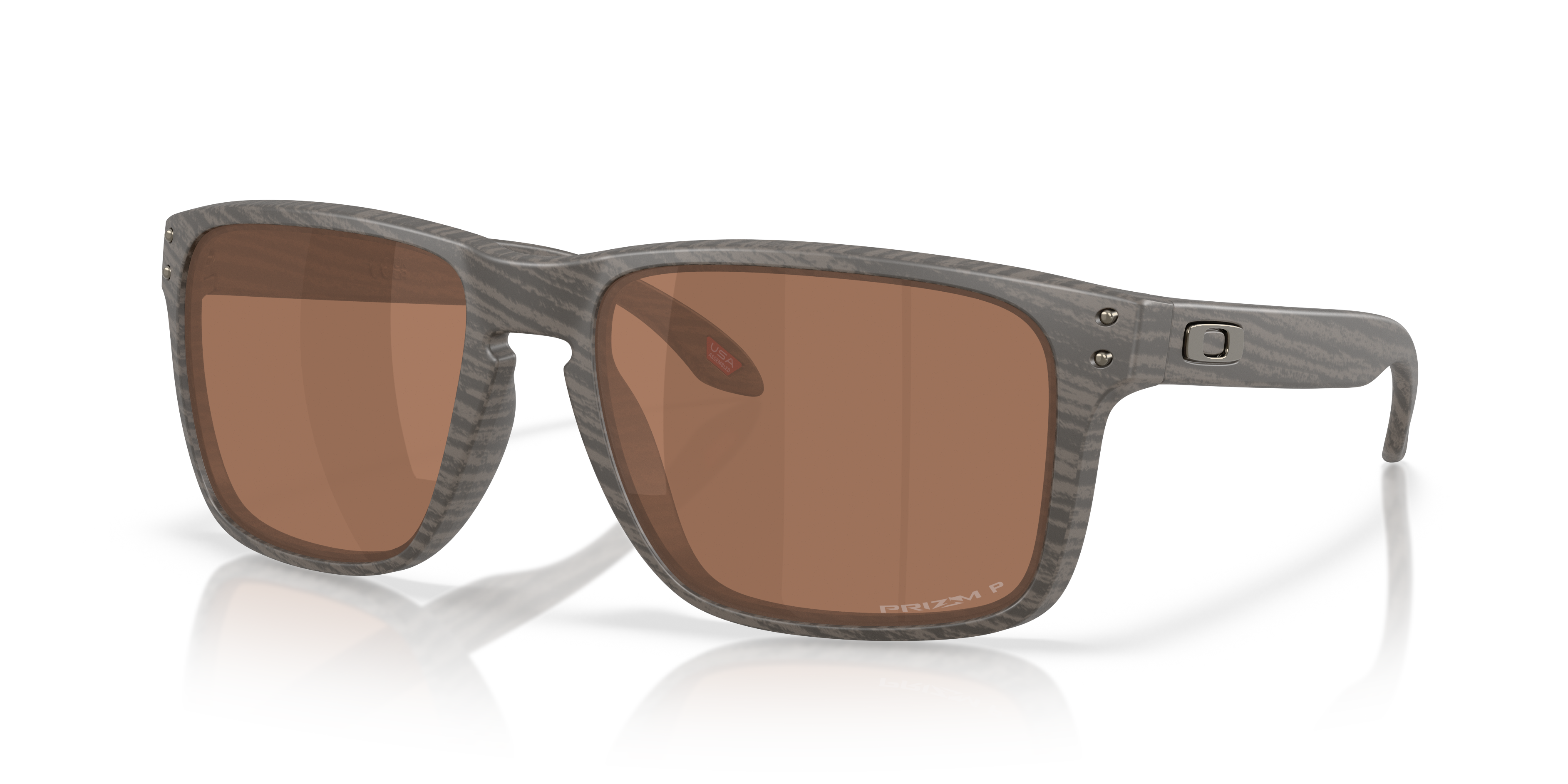 Holbrook™ XXL Prizm Tungsten Polarized Lenses, Woodgrain Frame
