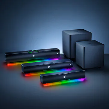 Multi-Driver PC Soundbar and Subwoofer - Razer Leviathan V2