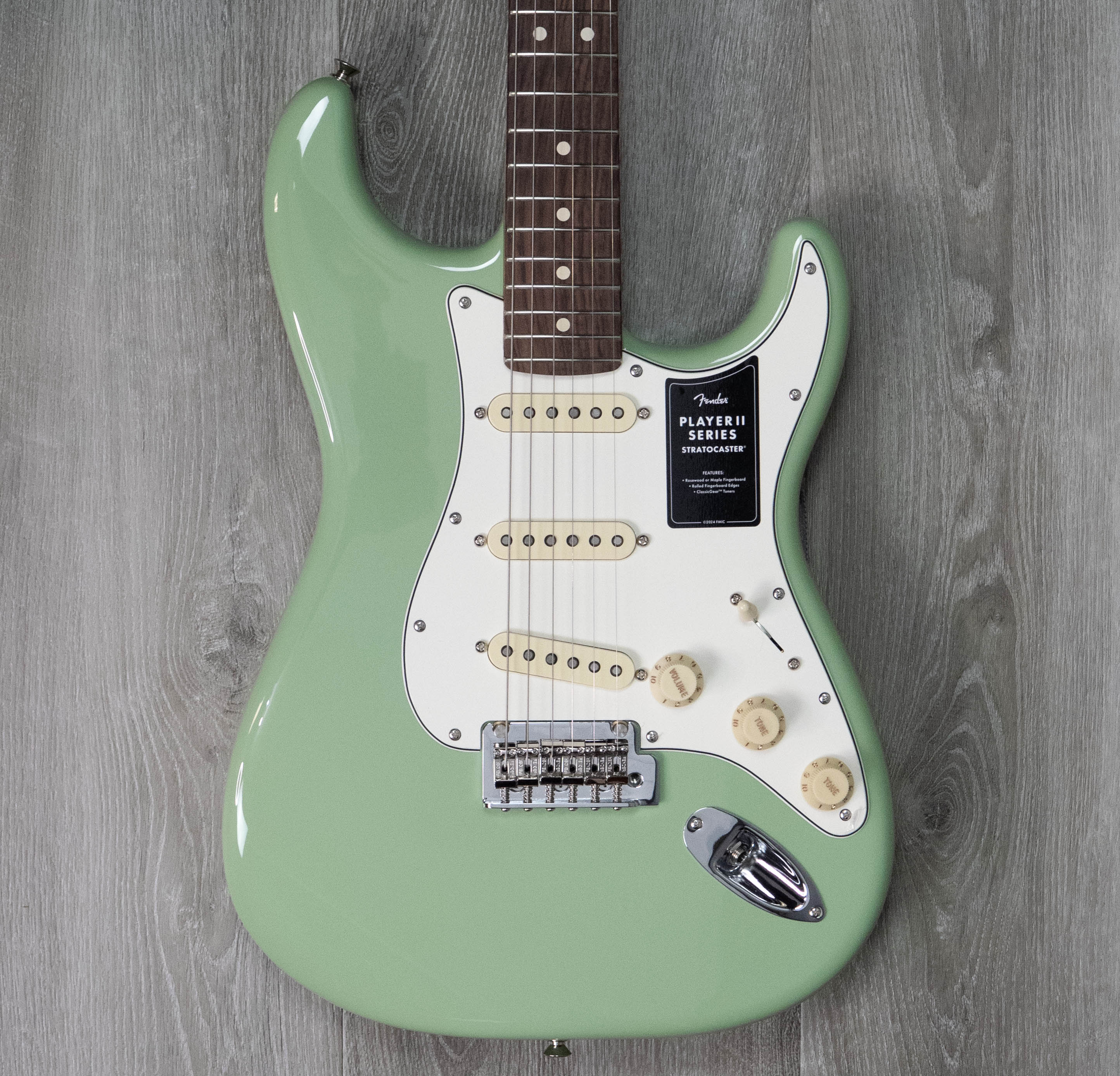 Fender Player II Stratocaster, Rosewood Fingerboard, Birch Green