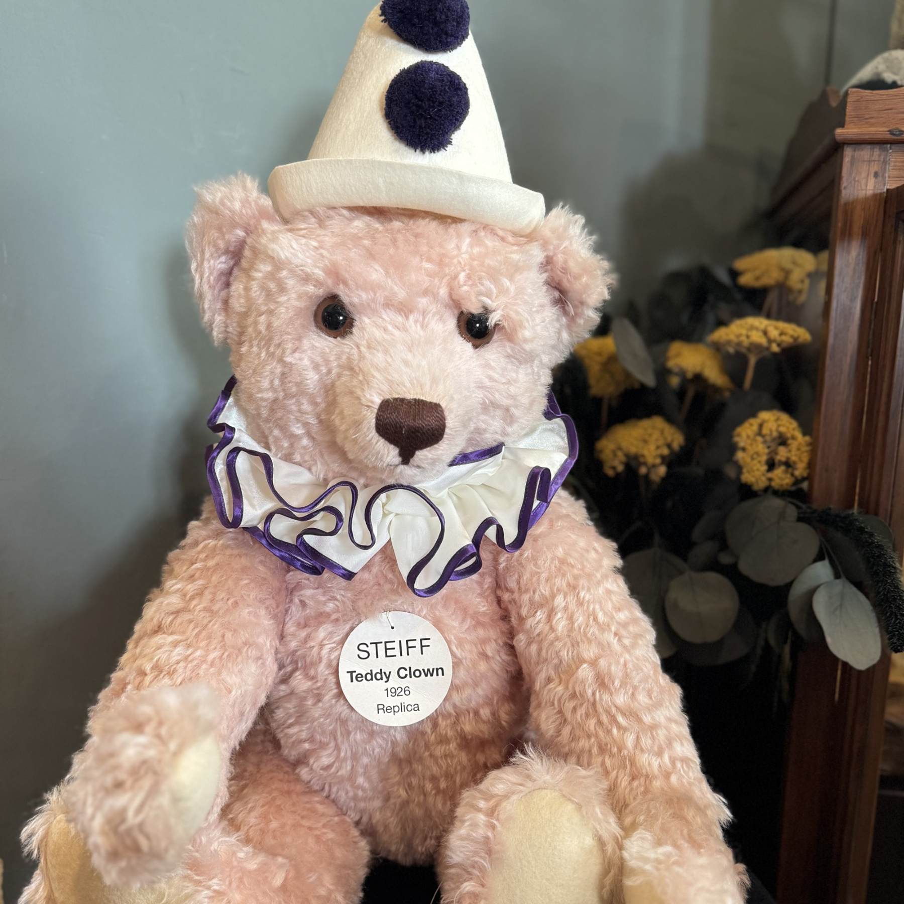 Steiff Teddy Clown Replica 1926 | Asquiths – Asquiths Bearpawium