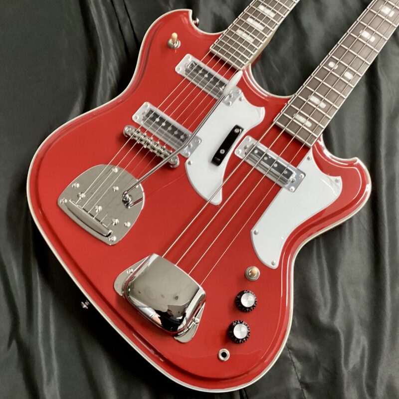 EastwoodGuitars ベースとギターのダブルネックモデル、その名も