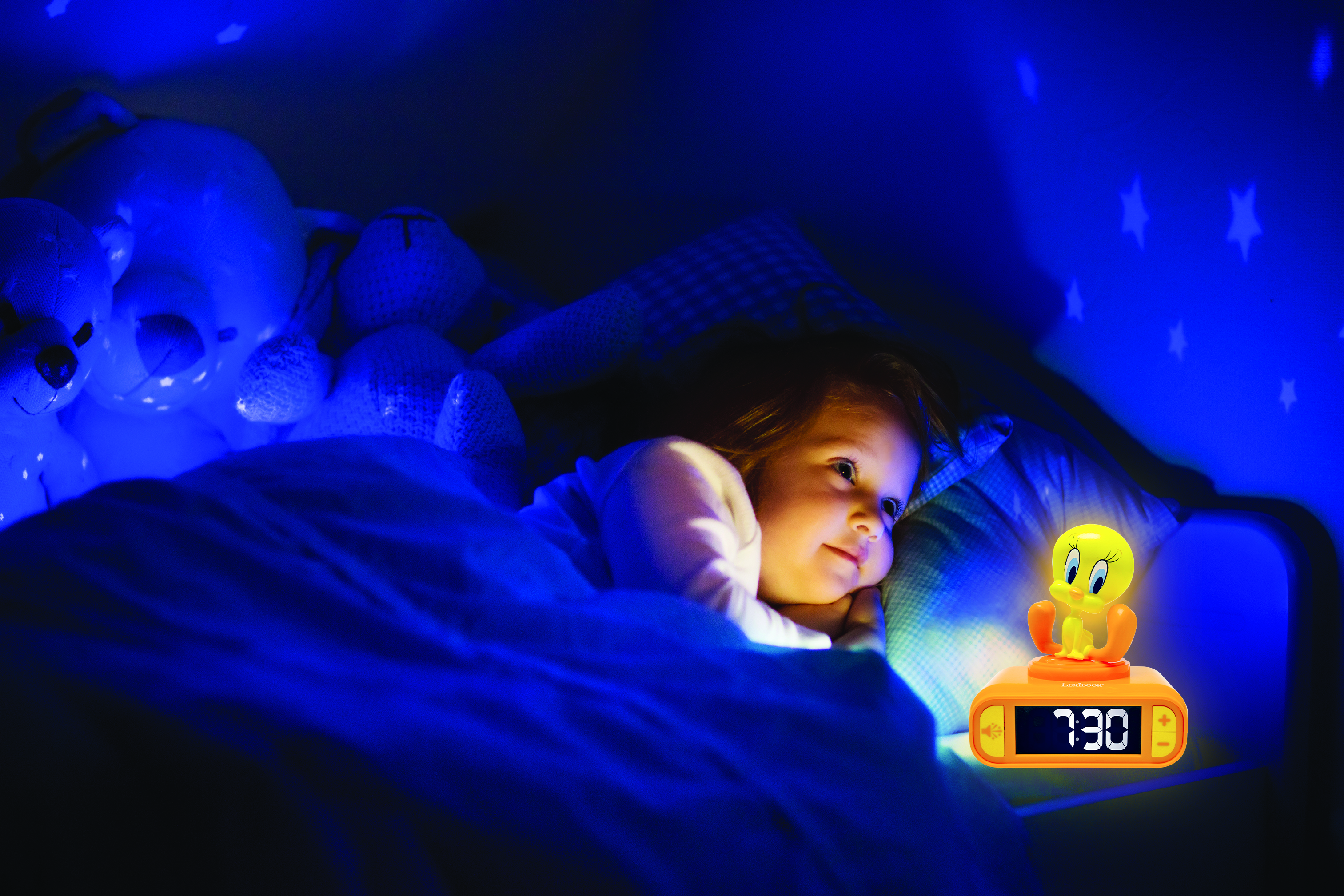 Tweety Night light Alarm Clock with sounds | Lexibook
