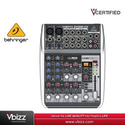 Behringer XENYX QX1002USB Mixer for Enhanced Audio Control |