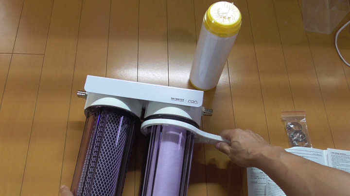 ADA NA-WATER 、カチオンフィルターのセット水質管理装置専用商品 NA