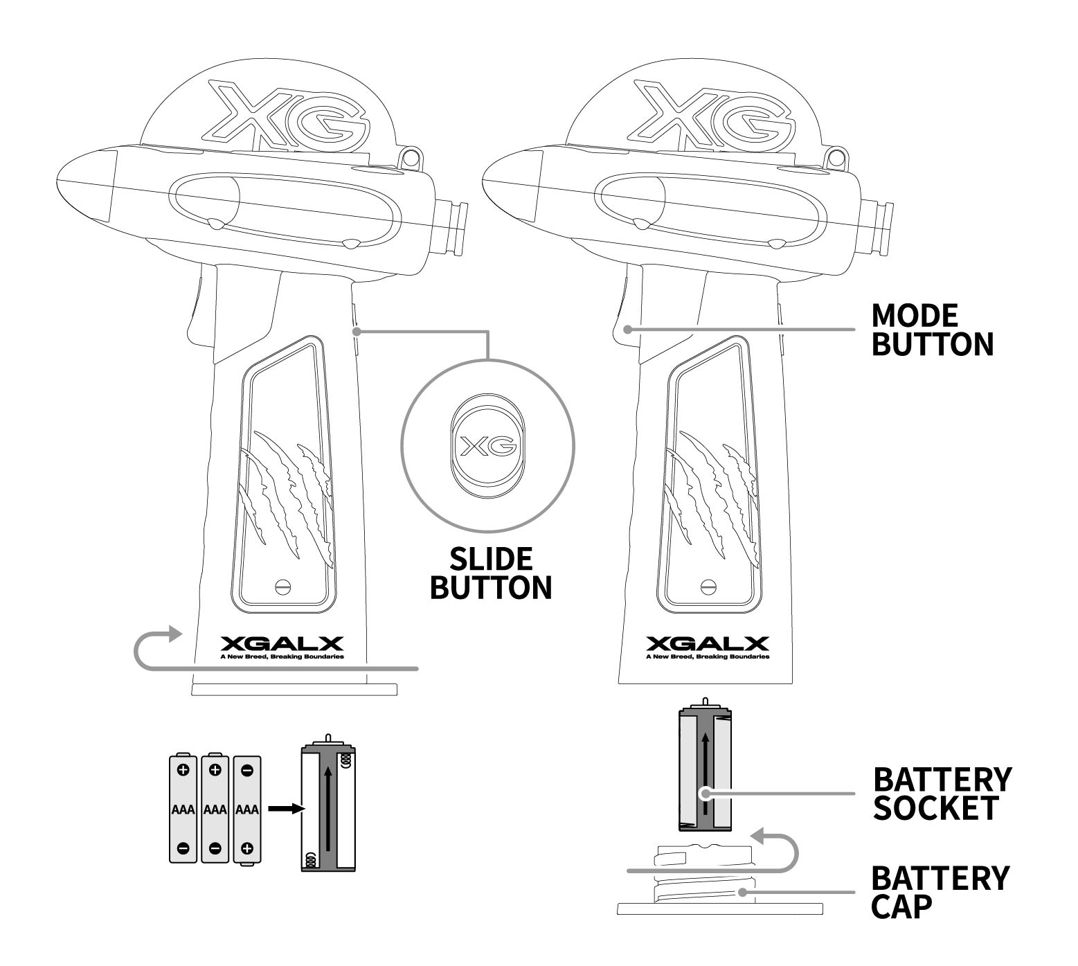 XG 公式ライトスティック XGALX XG OFFICIAL LIGHT STICK Ver.1（w/XG